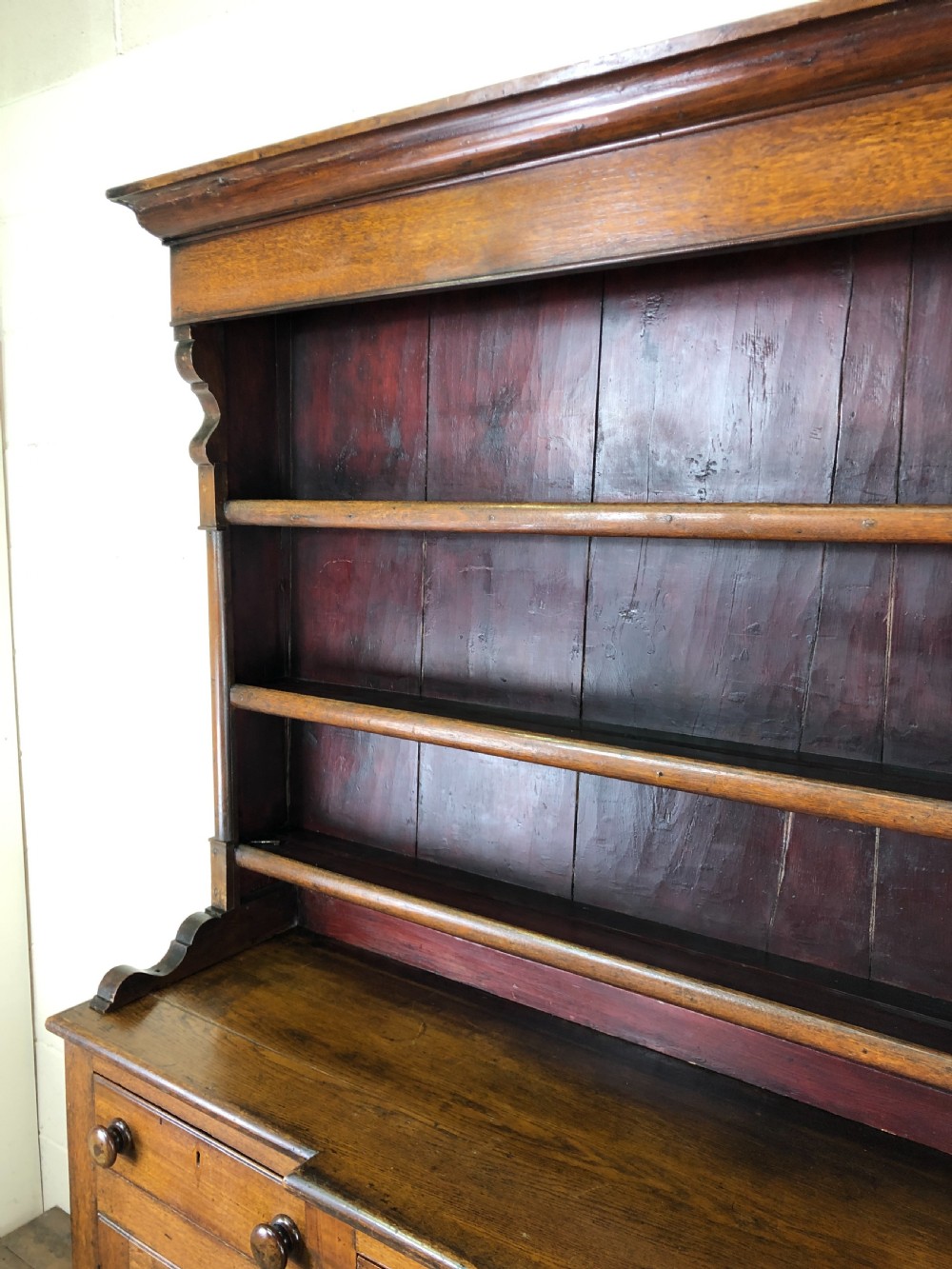 ANTIQUE 19TH CENTURY OAK DRESSER View V