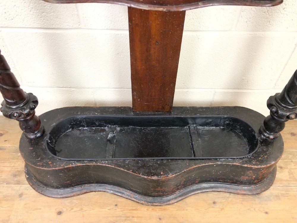 ANTIQUE VICTORIAN MAHOGANY TREE SHAPED HALL STAND View IV