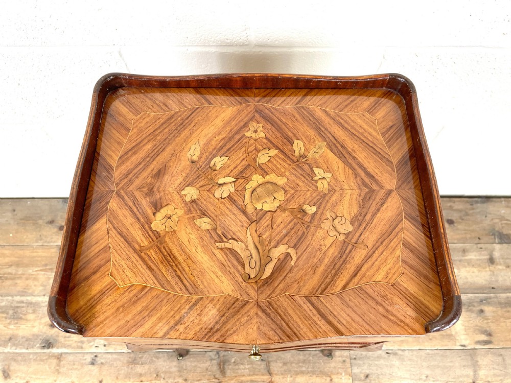 Pair of French Kingwood Bedside Tables View V
