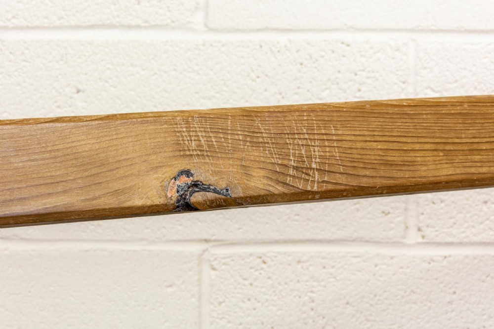 Rustic Antique Pine Bench View VI
