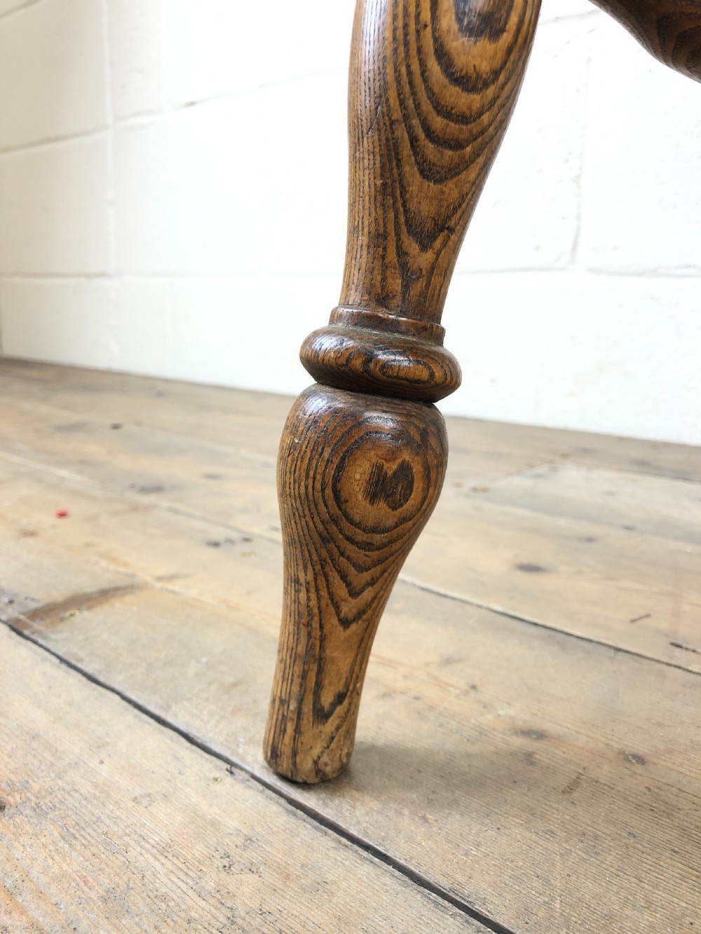 Antique Beech and Elm Windsor Armchair View IV