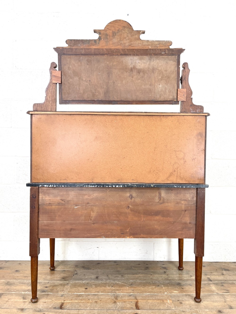 Antique Edwardian Washstand Cupboard View X