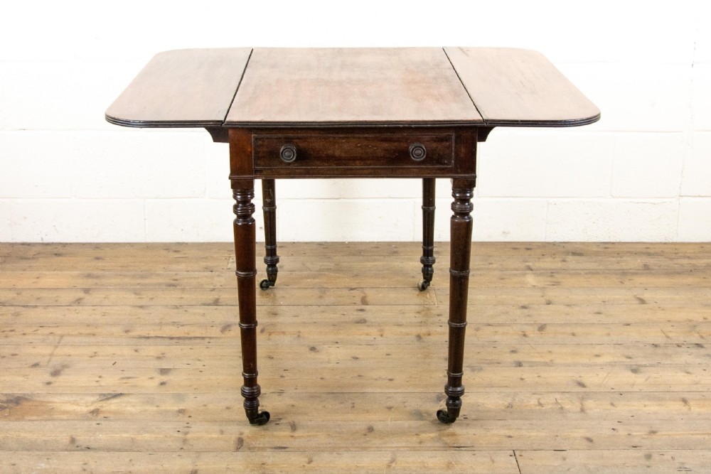 Antique Mahogany Pembroke Table View VII