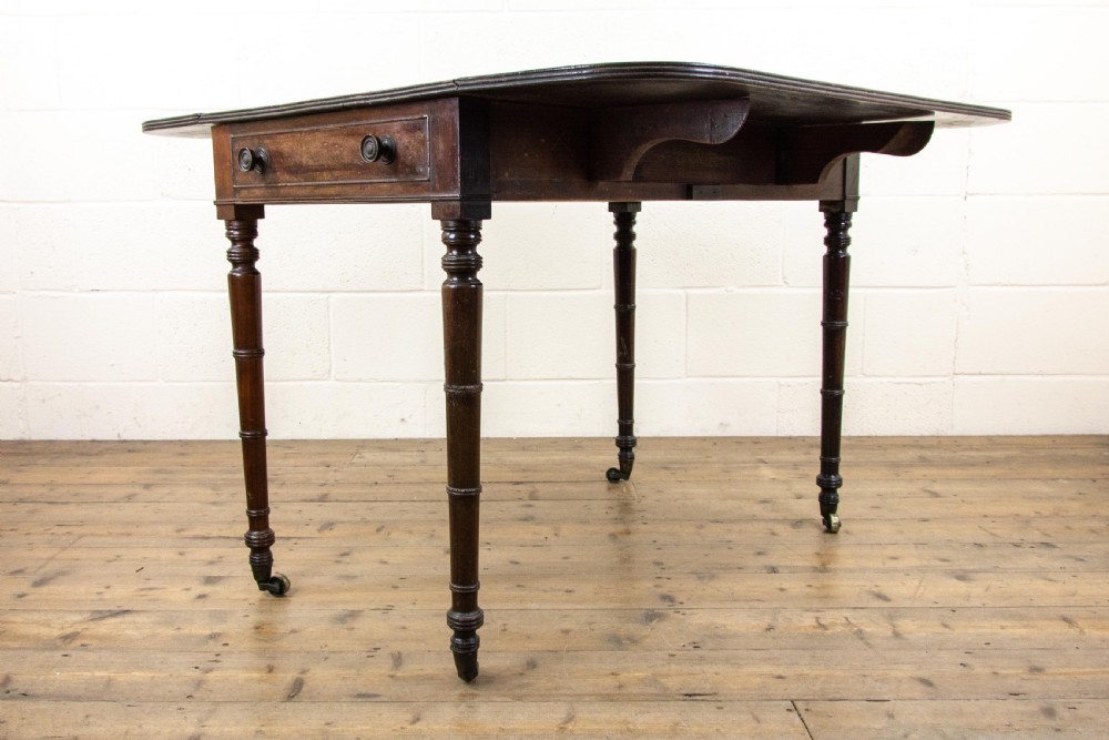 Antique Mahogany Pembroke Table View IX