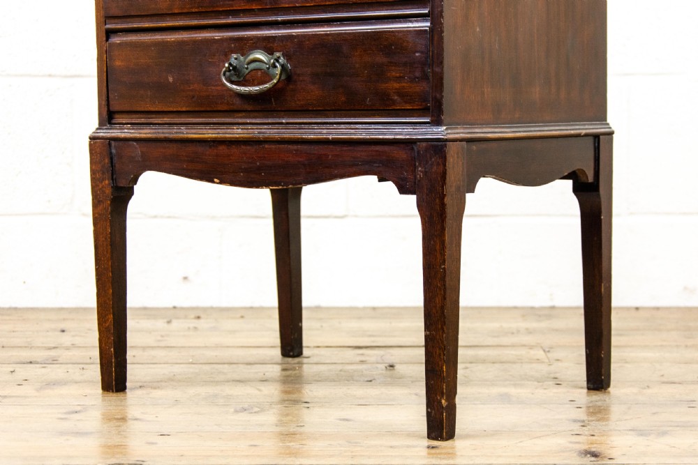 Small Edwardian Four Drawer Music Chest View X