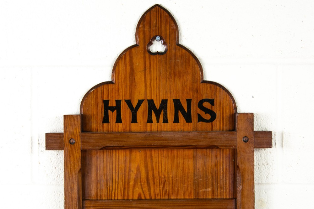 Pair of Antique Hymn Boards with Numbers View IV