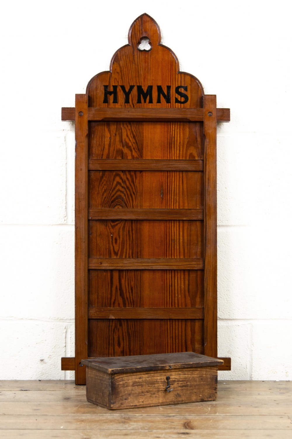 Pair of Antique Hymn Boards with Numbers View VII