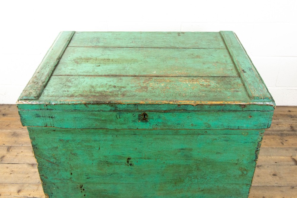 Antique Painted Captain’s Sea Chest View IV