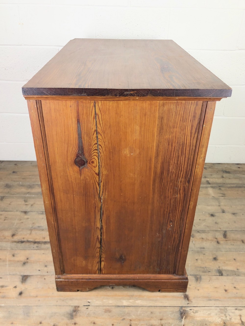 Antique Pitch Pine Chest of Drawers View VIII