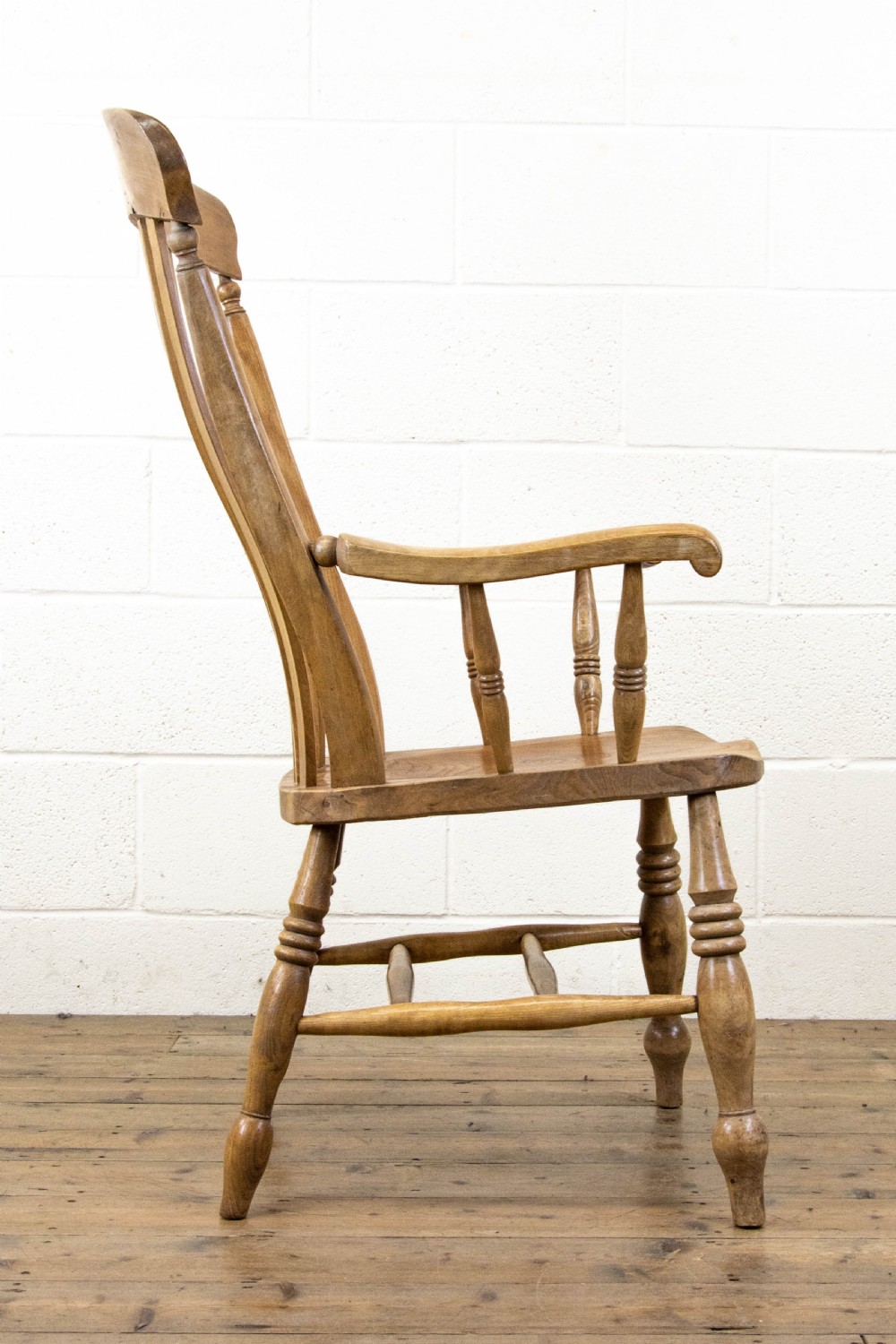 Antique Farmhouse Kitchen Armchair View V