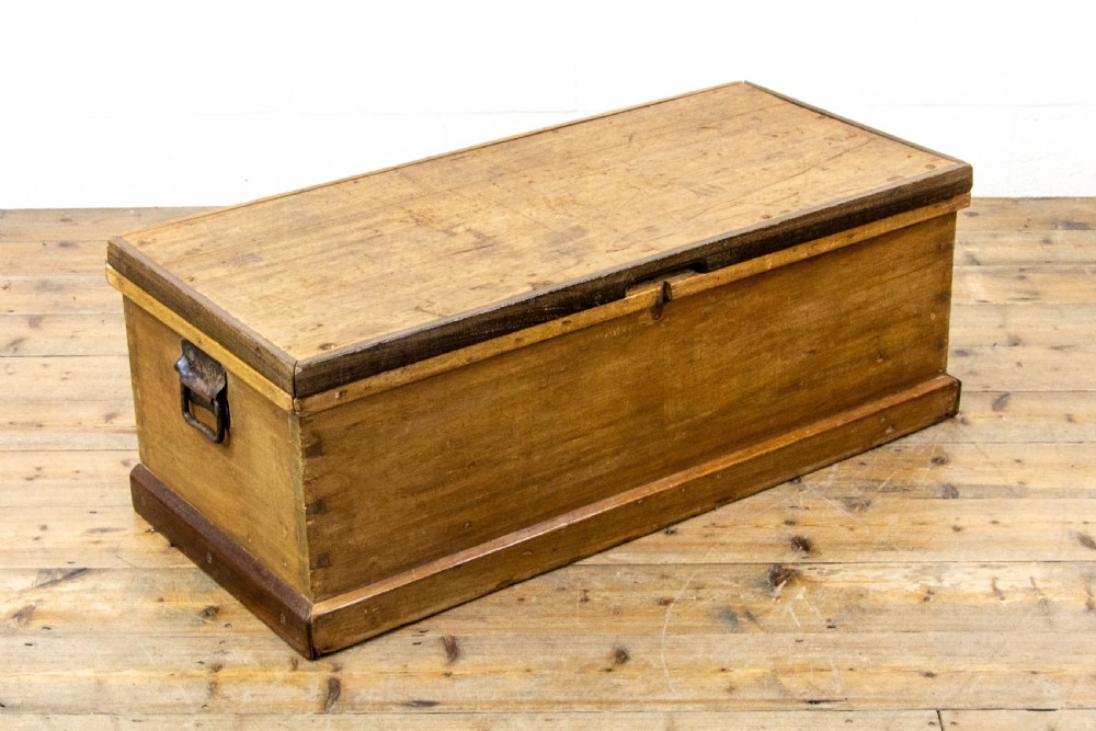 Rustic Antique Mixed Woods Trunk View II