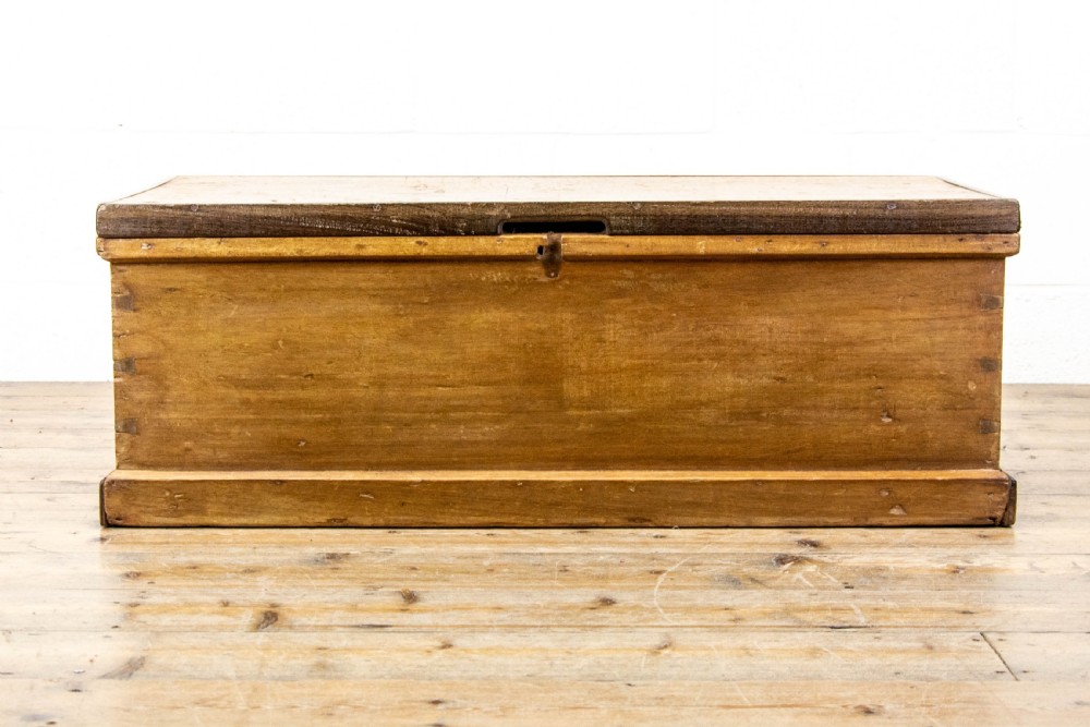 Rustic Antique Mixed Woods Trunk View III
