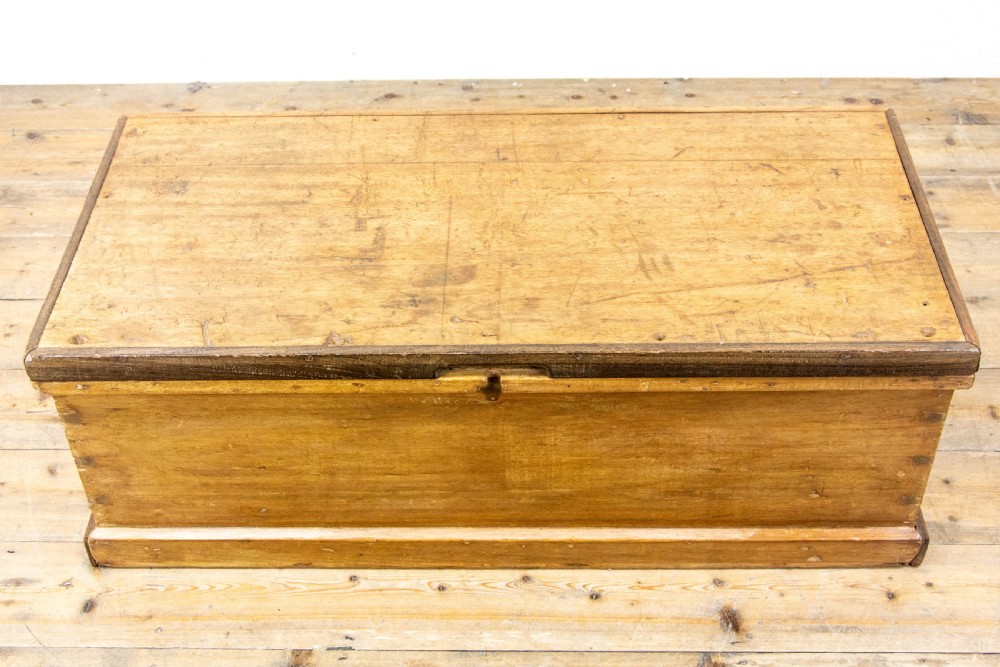 Rustic Antique Mixed Woods Trunk View V