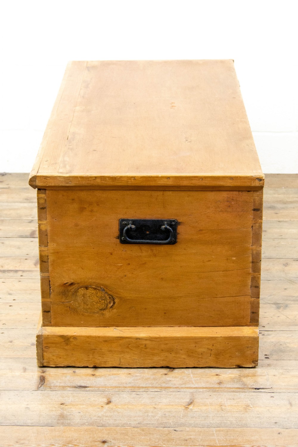 Antique Pine Trunk or Blanket Box View VI