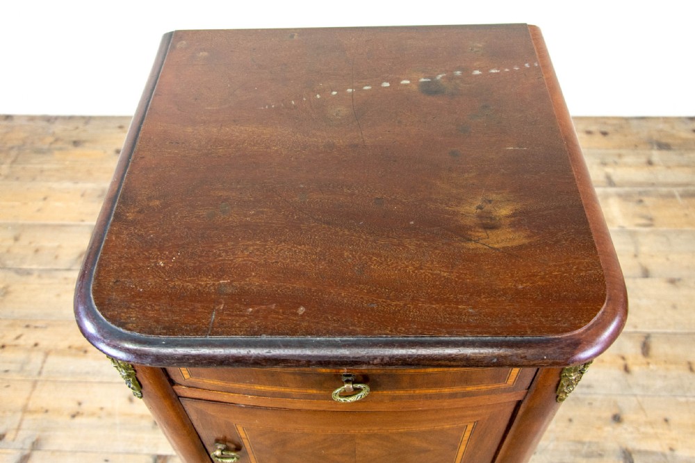Antique Mahogany Inlaid Side Cabinet View IX