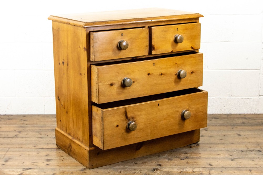 Victorian Pine Chest of Drawers View III