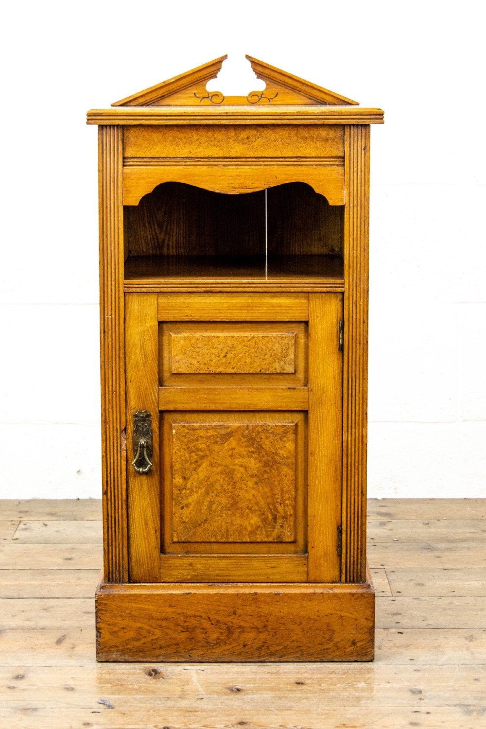 Two Similar Antique Bedside Cupboards View II