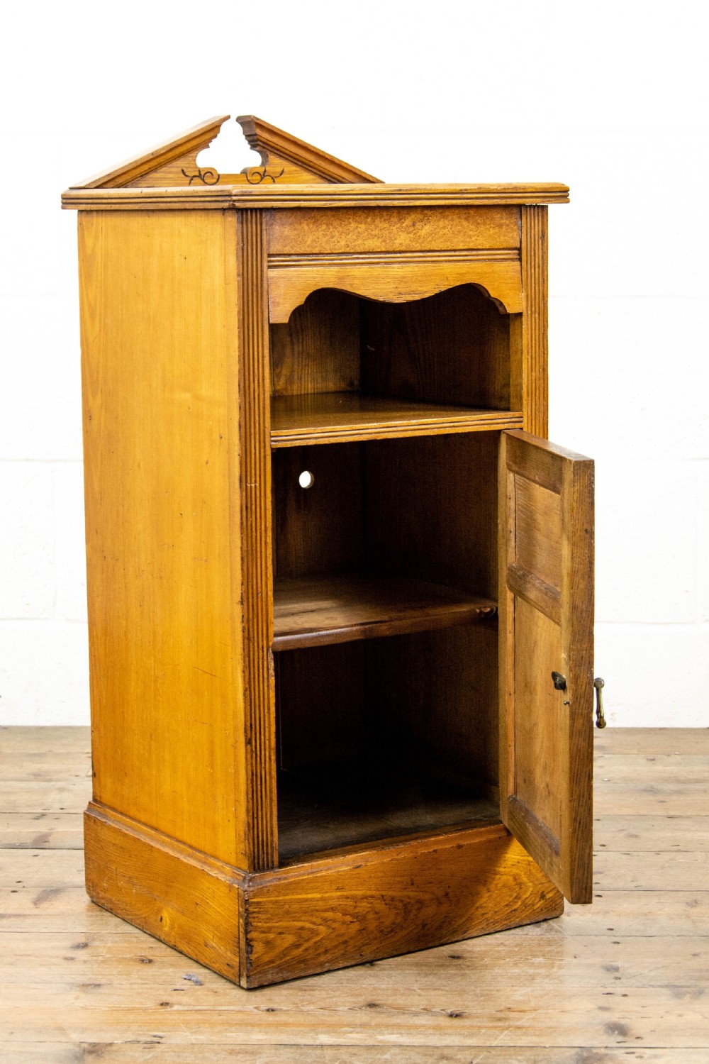 Two Similar Antique Bedside Cupboards View III