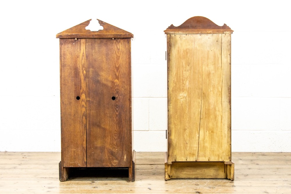 Two Similar Antique Bedside Cupboards View VIII
