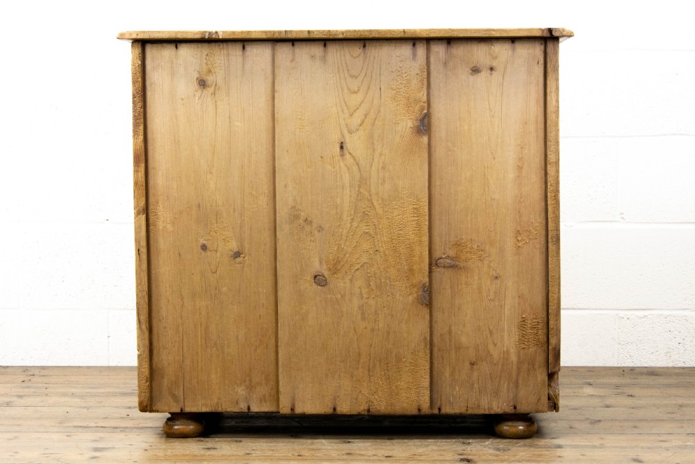 Rustic Antique Pine Chest of Drawers View VI