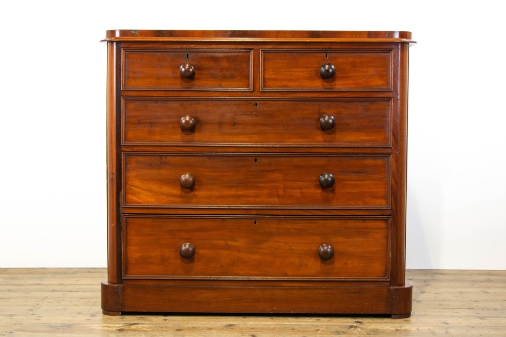 Late Victorian Mahogany Chest of Drawers View III
