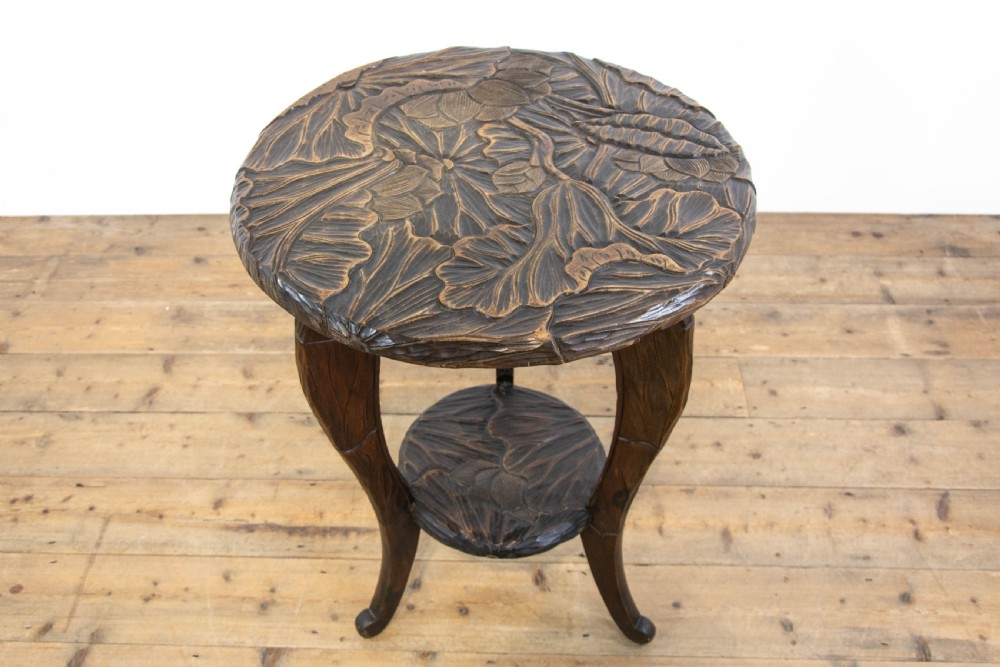 Liberty of London Carved Side Table  View III