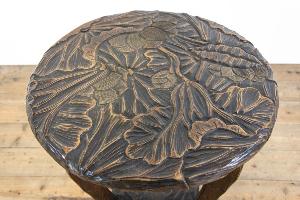 Liberty of London Carved Side Table  View IV
