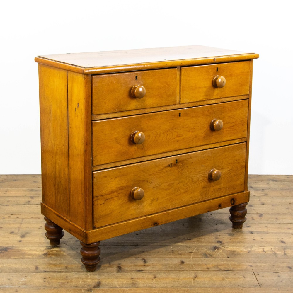 Victorian Antique Pine Chest of Drawers