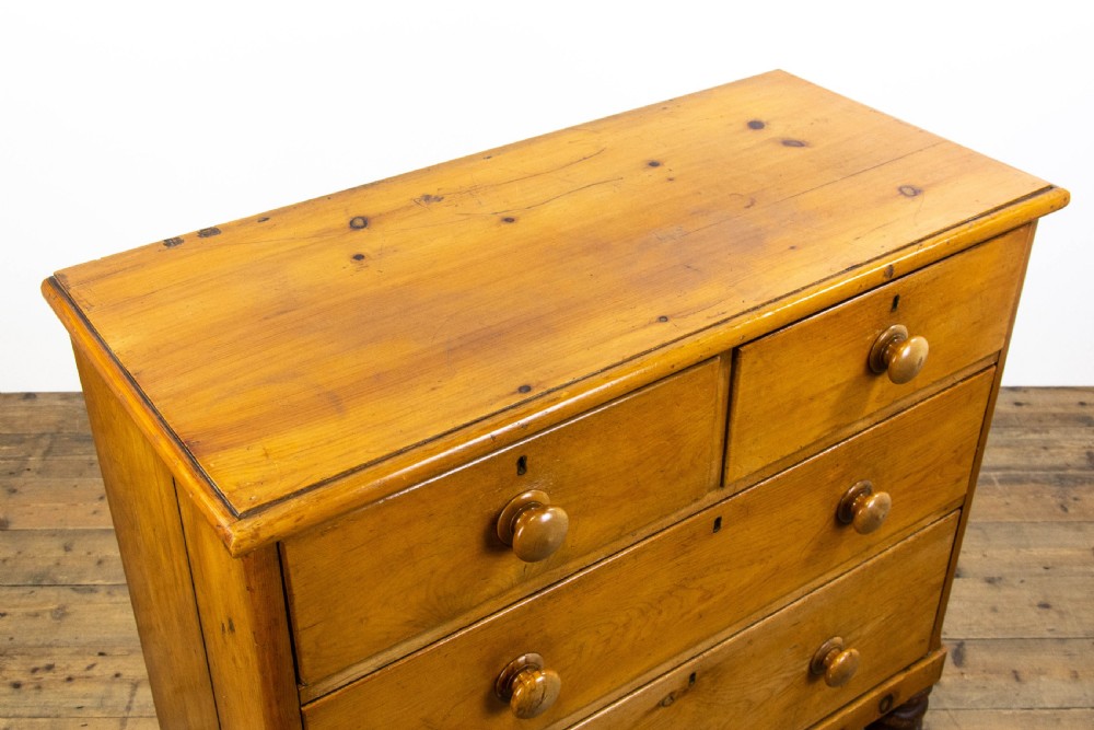 Victorian Antique Pine Chest of Drawers View III