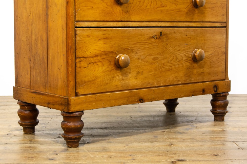 Victorian Antique Pine Chest of Drawers View VIII