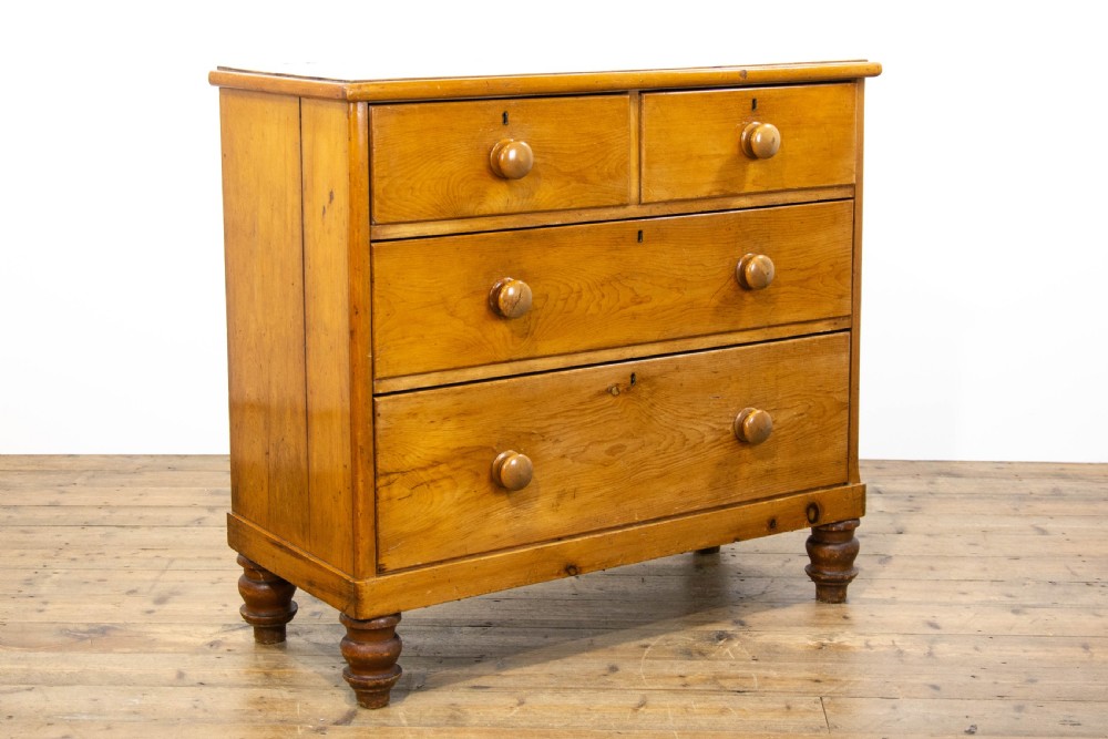 Victorian Antique Pine Chest of Drawers View IX
