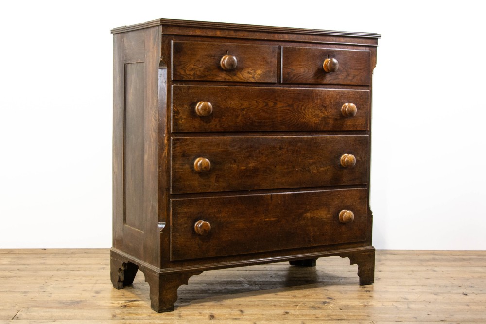 Antique Oak Chest of Drawers View III