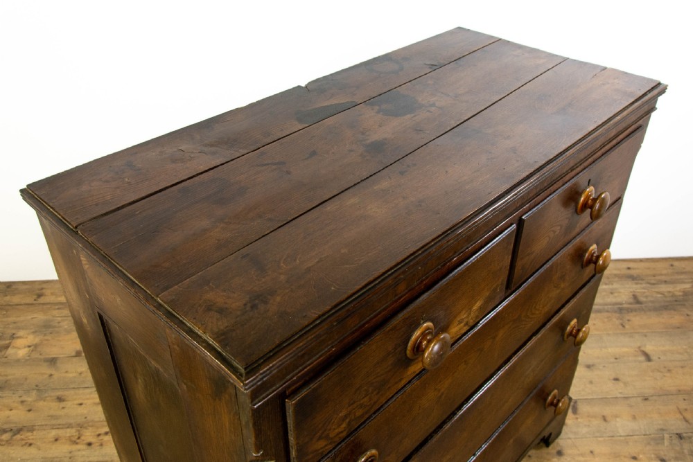 Antique Oak Chest of Drawers View VI