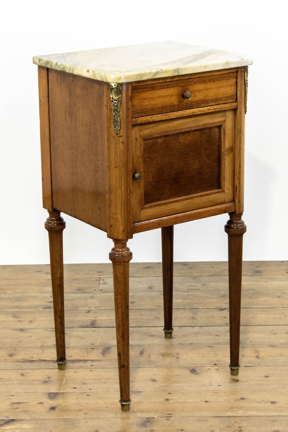 Antique French Mahogany Side Cupboard View II