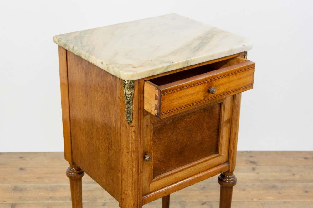 Antique French Mahogany Side Cupboard View IV