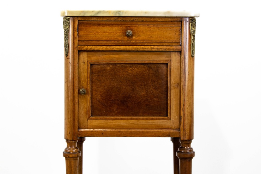 Antique French Mahogany Side Cupboard View V