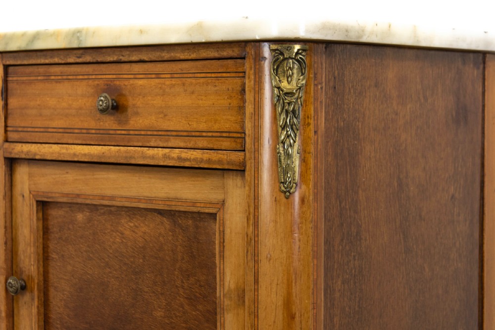 Antique French Mahogany Side Cupboard View IX