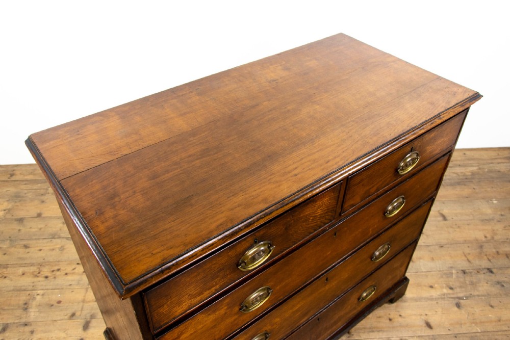 Antique Georgian Oak Chest of Drawers View V