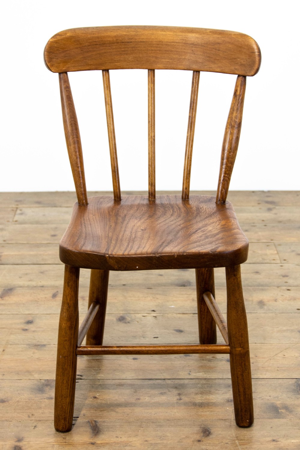 Near Pair of Antique Ash Child’s Chairs View VIII