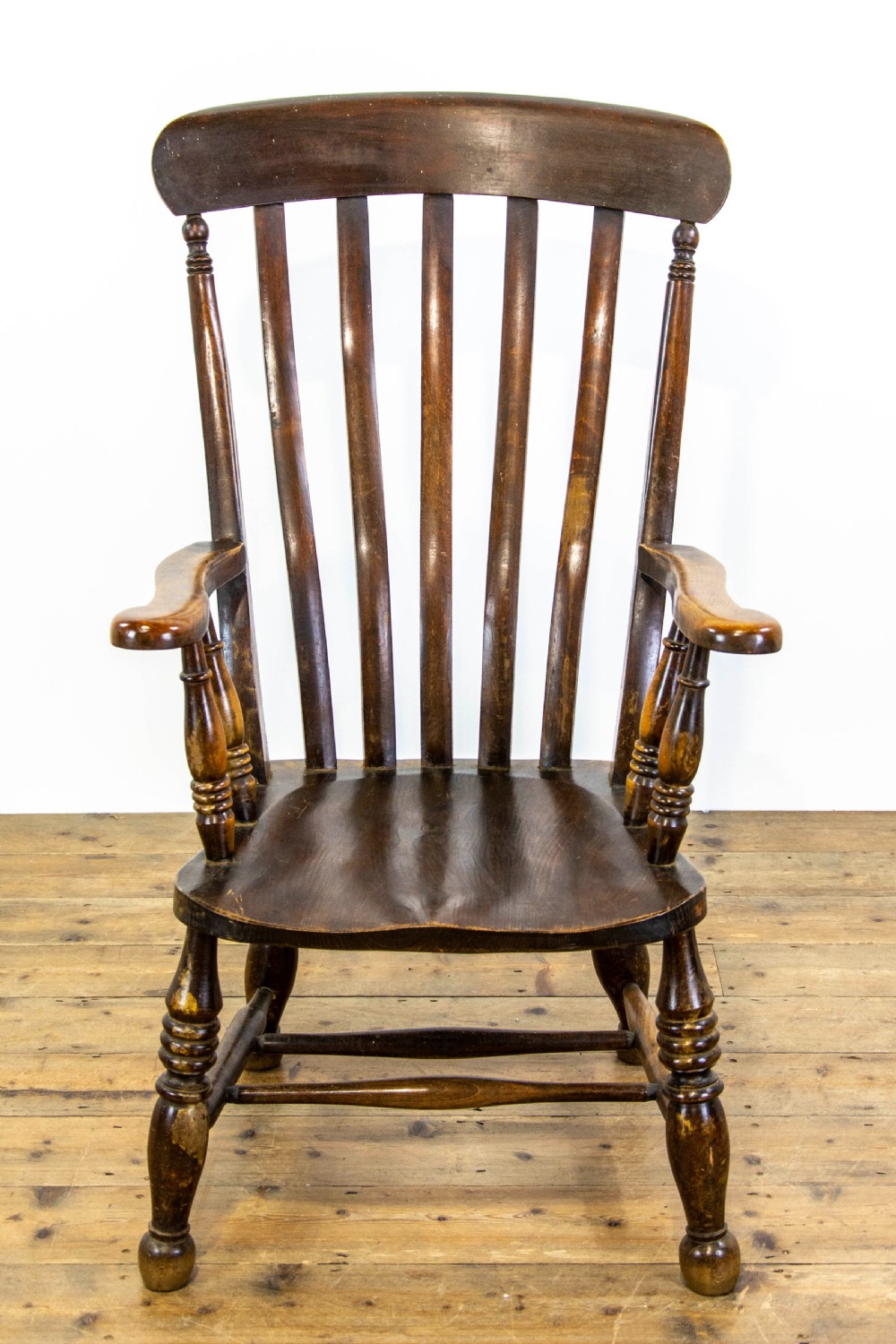 Antique Elm Windsor Armchair View IV
