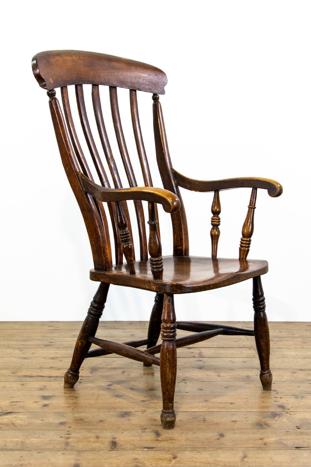 Antique Ash Windsor Armchair View IV