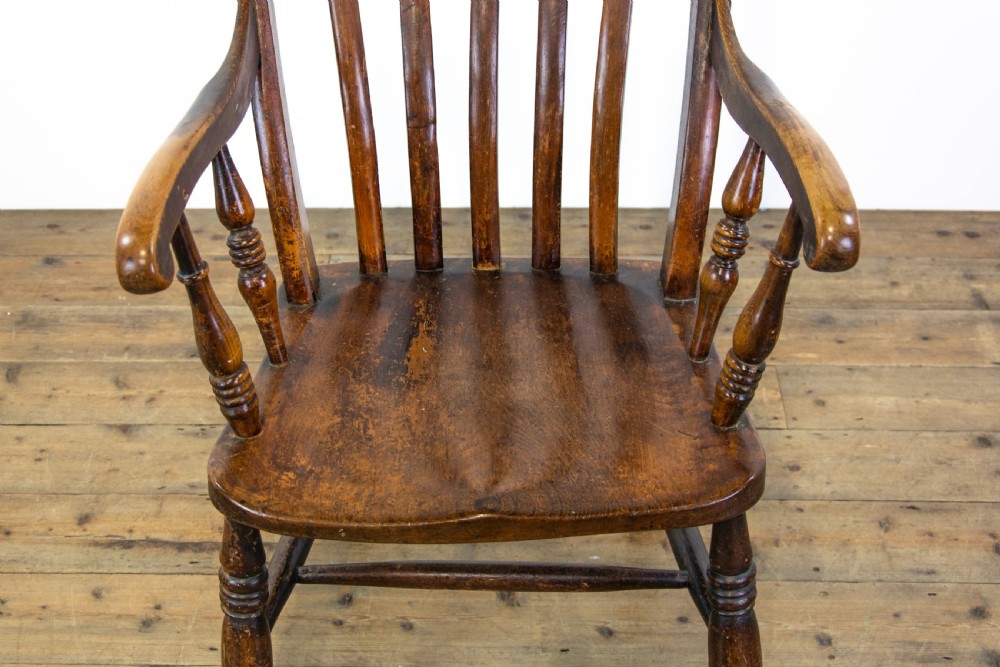 Antique Ash Windsor Armchair View VI