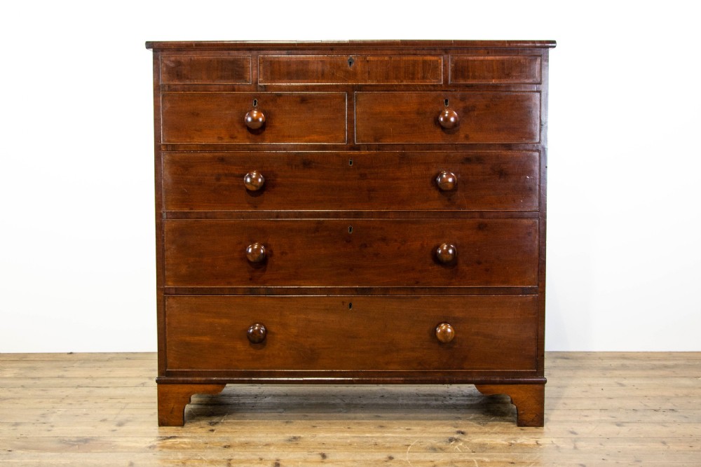 Antique Mahogany Chest of Drawers View IV