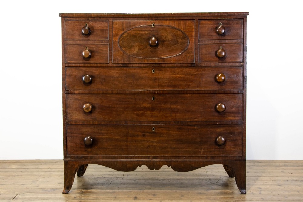19th Century Mahogany Chest of Drawers View IV