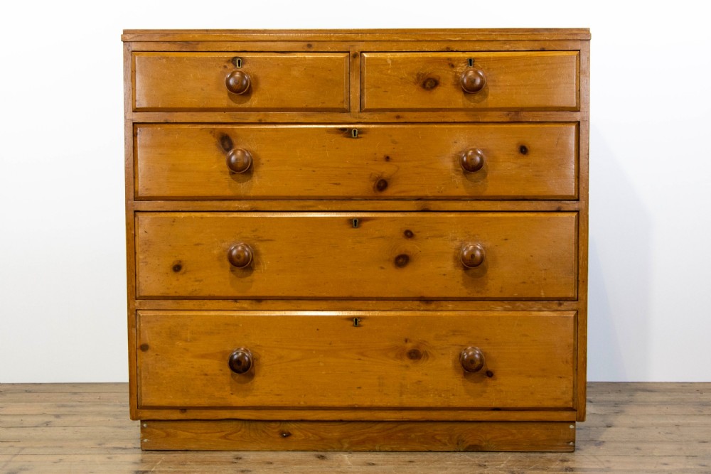 Antique Pine Chest of Drawers View III