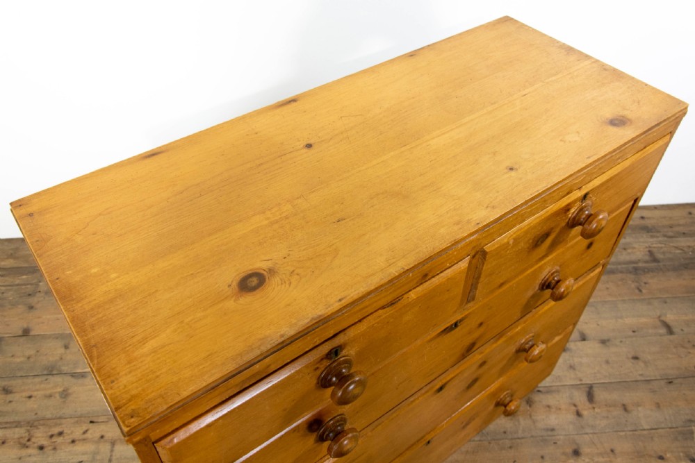 Antique Pine Chest of Drawers View IV