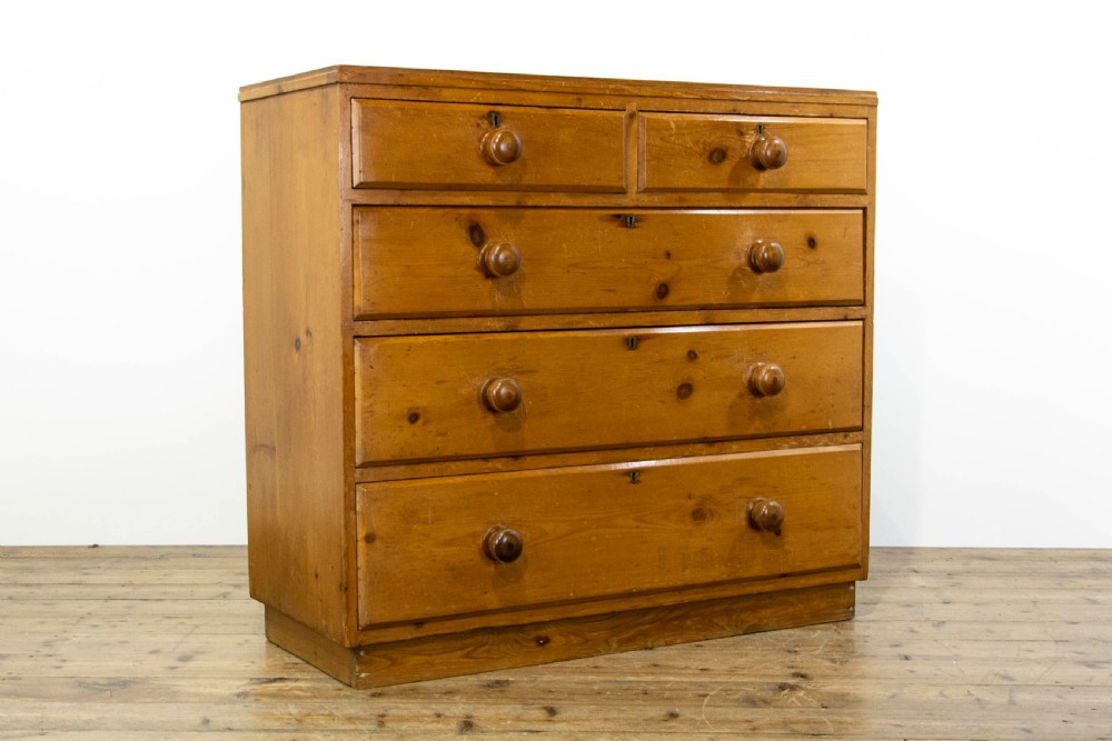Antique Pine Chest of Drawers View V