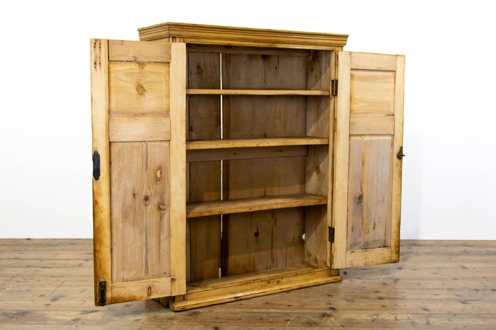 Victorian Antique Pine Cupboard View III