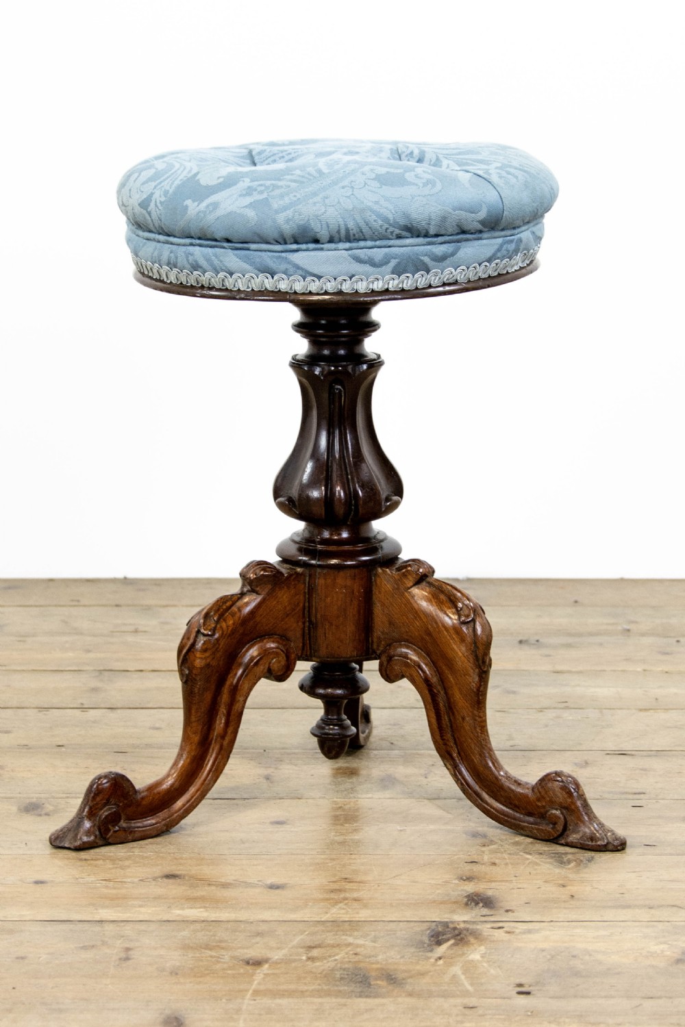 Victorian Rise and Fall Piano Stool View IV