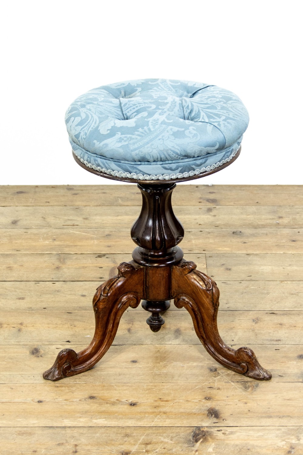 Victorian Rise and Fall Piano Stool View V
